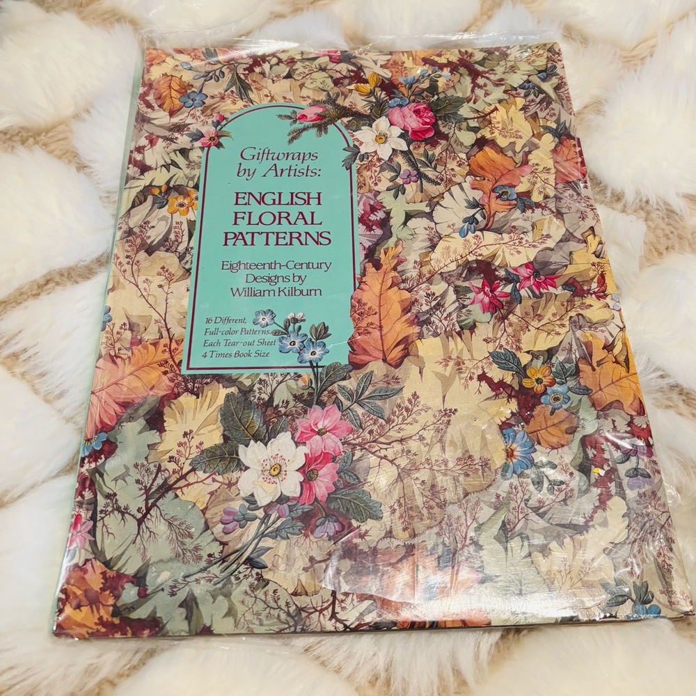 English 18th Century Floral Patterns by William Kilburn